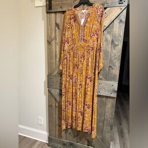 Fall Maxi dress. New with tags!!